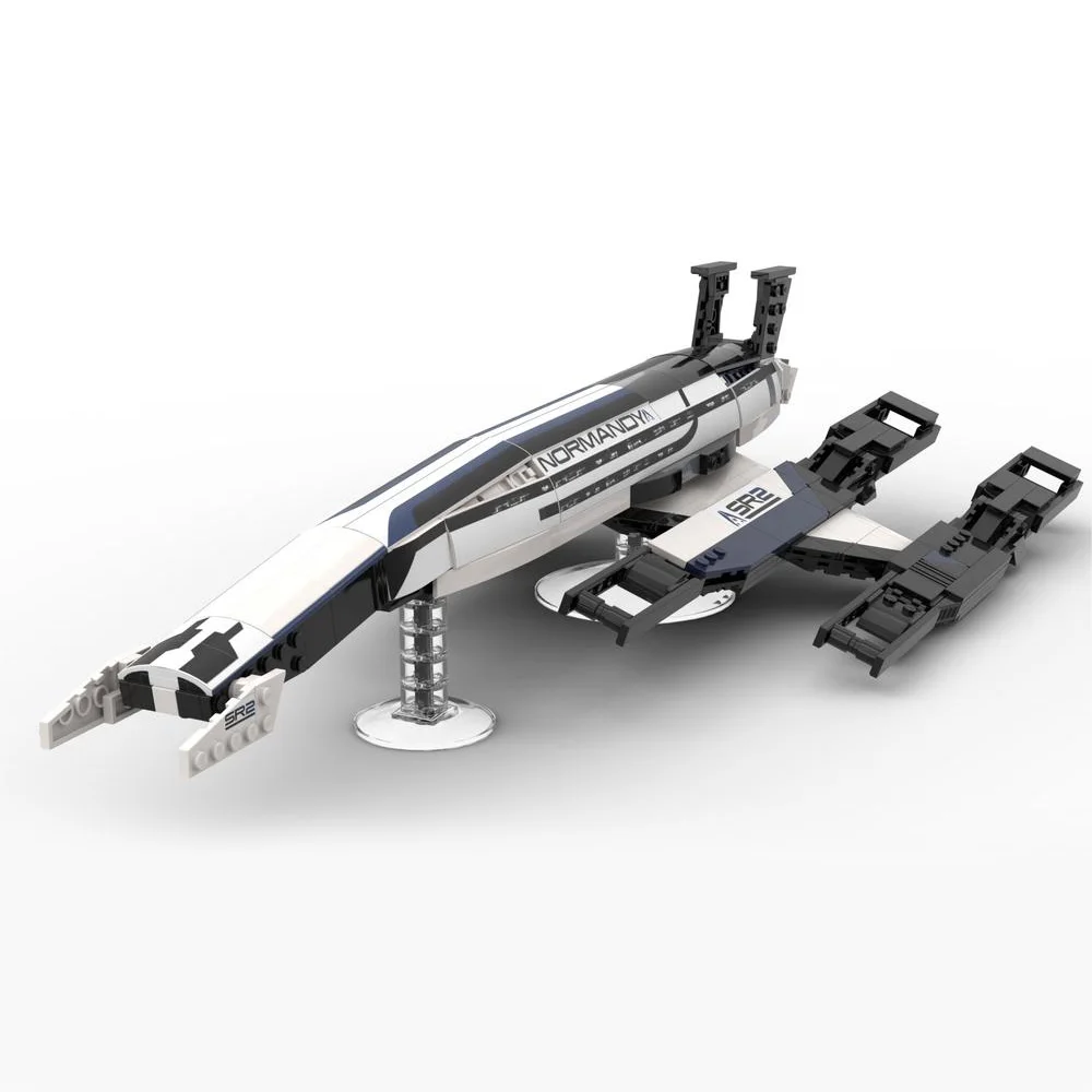 Normandy SR-2 Starships Building Blocks Set For Mass Effect Spaceship MOC Game Fighter Model Bricks Children Birthday Toys Gifts
Normandy SR-2 Starships Building Blocks Set For Mass Effect Spaceship MOC Game Fighter Model Bricks Children Birthday Toys Gifts