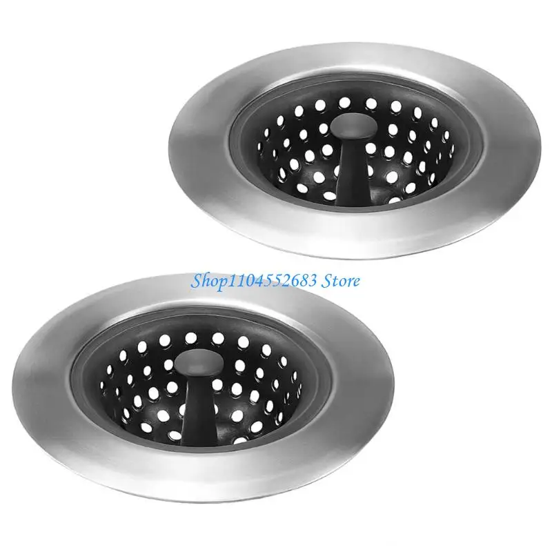 2pack Universal Silicones Kitchen Strainers High Efficiency Drain Filter
2pack Universal Silicones Kitchen Strainers High Efficiency Drain Filter
