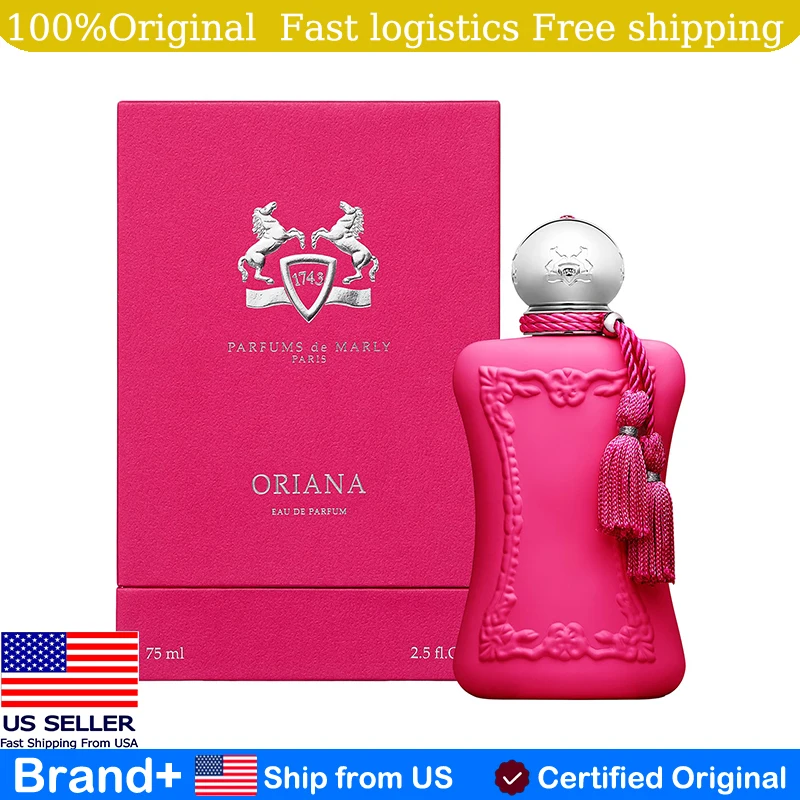 PARFUMS DE MARLY De Marly Oriana Eau De Parfum 75ML Long Lasting Fragrance Cologne Hair and Body Spray Birthday Gift Portable
PARFUMS DE MARLY De Marly Oriana Eau De Parfum 75ML Long Lasting Fragrance Cologne Hair and Body Spray Birthday Gift Portable