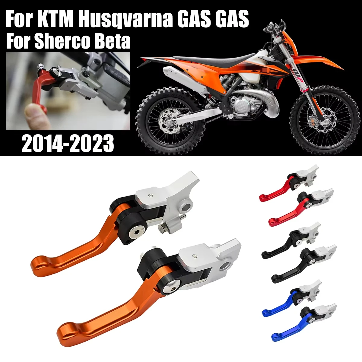 Motorcycle CNC Brake Clutch Lever For Husqvarna 250-501 TE FC FE 2014-2016 For KTM SX SXF XC XCF XCW EXC EXCF Motocross Parts
Motorcycle CNC Brake Clutch Lever For Husqvarna 250-501 TE FC FE 2014-2016 For KTM SX SXF XC XCF XCW EXC EXCF Motocross Parts