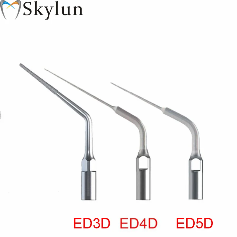 5PCS Dental Ultrasonic Scaler Tips ED3D ED4D ED5D Endo Scaling Tips COMPATIBLE WITH SATELEC DTE ULTRASONIC SCALER
5PCS Dental Ultrasonic Scaler Tips ED3D ED4D ED5D Endo Scaling Tips COMPATIBLE WITH SATELEC DTE ULTRASONIC SCALER