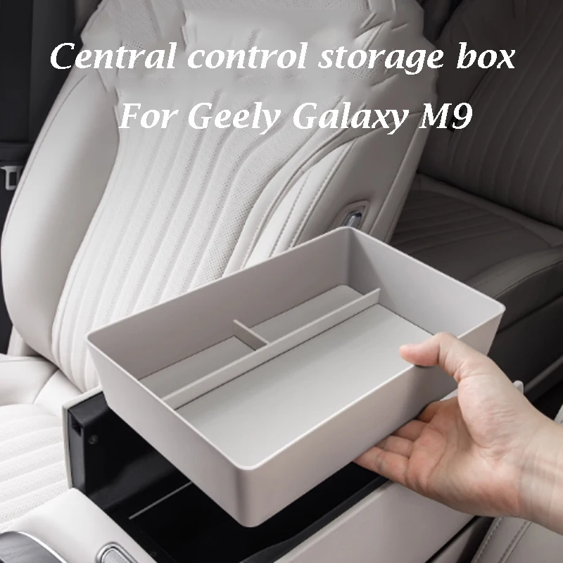 For Geely Galaxy M9 2025 Central Control Armrest Box Storage Box Central Console Storage Box Modification Parts
For Geely Galaxy M9 2025 Central Control Armrest Box Storage Box Central Console Storage Box Modification Parts