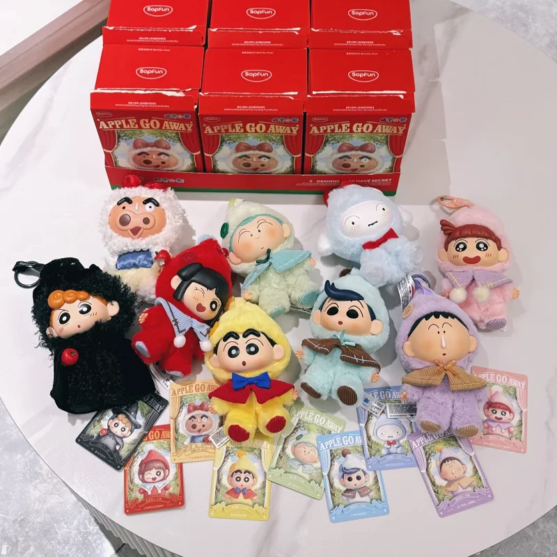 Original Crayon Shin Chan Dwarf Fairy Tale Series Blind Box Surprise Mystery Box Fashion Hot Dolls Cute Bag Pendants Girls' Gift
Original Crayon Shin Chan Dwarf Fairy Tale Series Blind Box Surprise Mystery Box Fashion Hot Dolls Cute Bag Pendants Girls' Gift