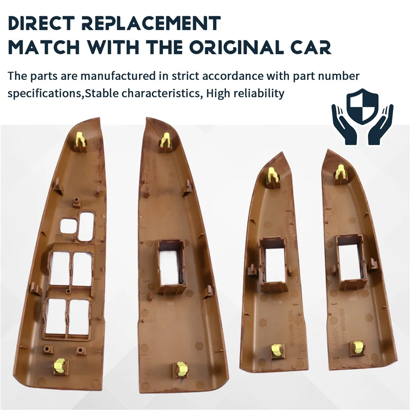 Practical 4PCS Front+Rear Door Armrest Trim Panel Window Switch Bezel For Toyota Hilux 05-14 4271-0K010 74272-0K010 74231-0K020
Practical 4PCS Front+Rear Door Armrest Trim Panel Window Switch Bezel For Toyota Hilux 05-14 4271-0K010 74272-0K010 74231-0K020