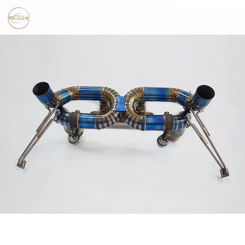 OUCHI Titanium Alloy Exhaust Catback For Lamborghini Huracan EVO Euro 6 2019+ 5.2 V10 With Muffler Valves Pipes Exhaust System
OUCHI Titanium Alloy Exhaust Catback For Lamborghini Huracan EVO Euro 6 2019+ 5.2 V10 With Muffler Valves Pipes Exhaust System