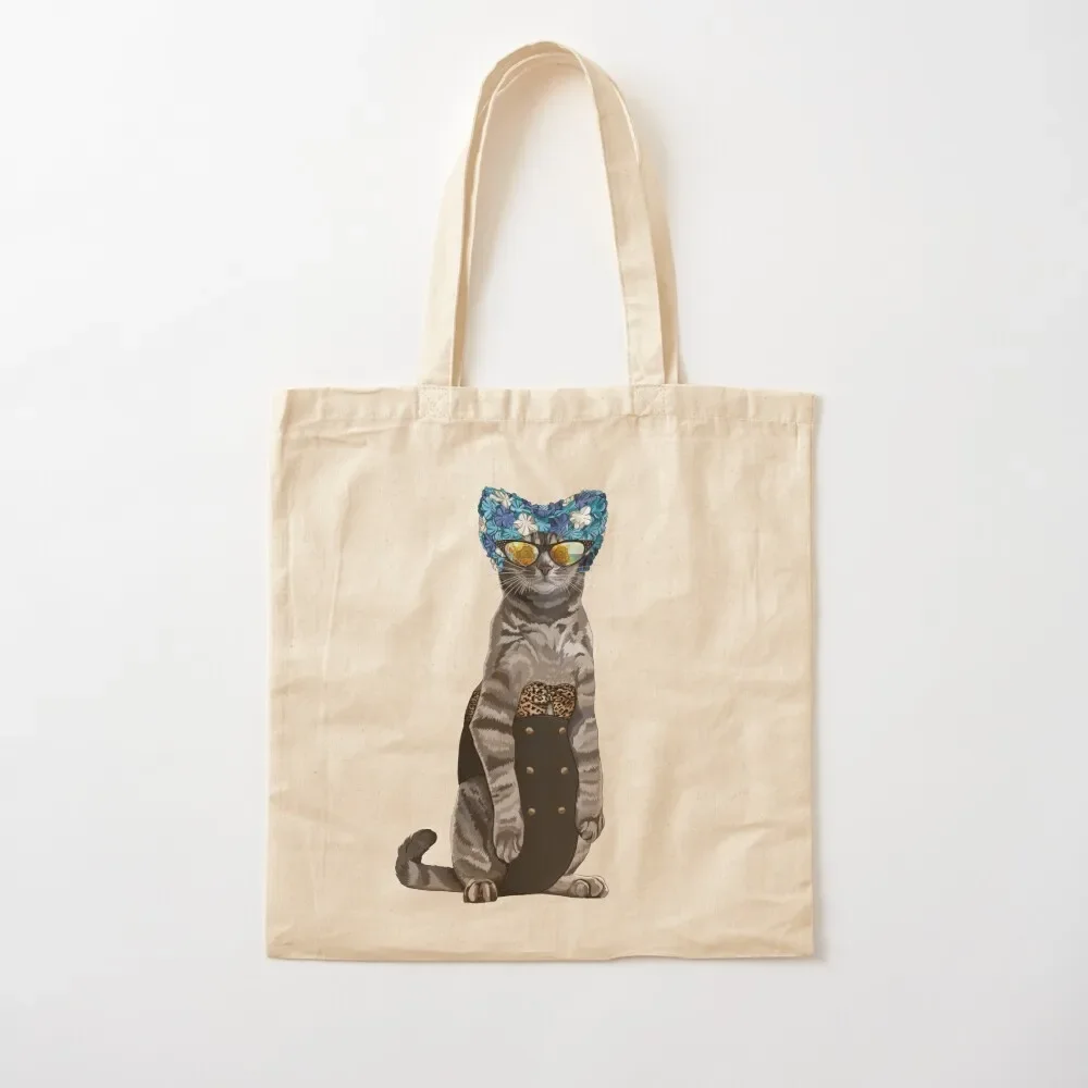 Beach Tabby with Cat Eye Sunglasses Leopard Swimsuit Tote Bag shopping bags foldable Canvas bag tote bag men
Beach Tabby with Cat Eye Sunglasses Leopard Swimsuit Tote Bag shopping bags foldable Canvas bag tote bag men
