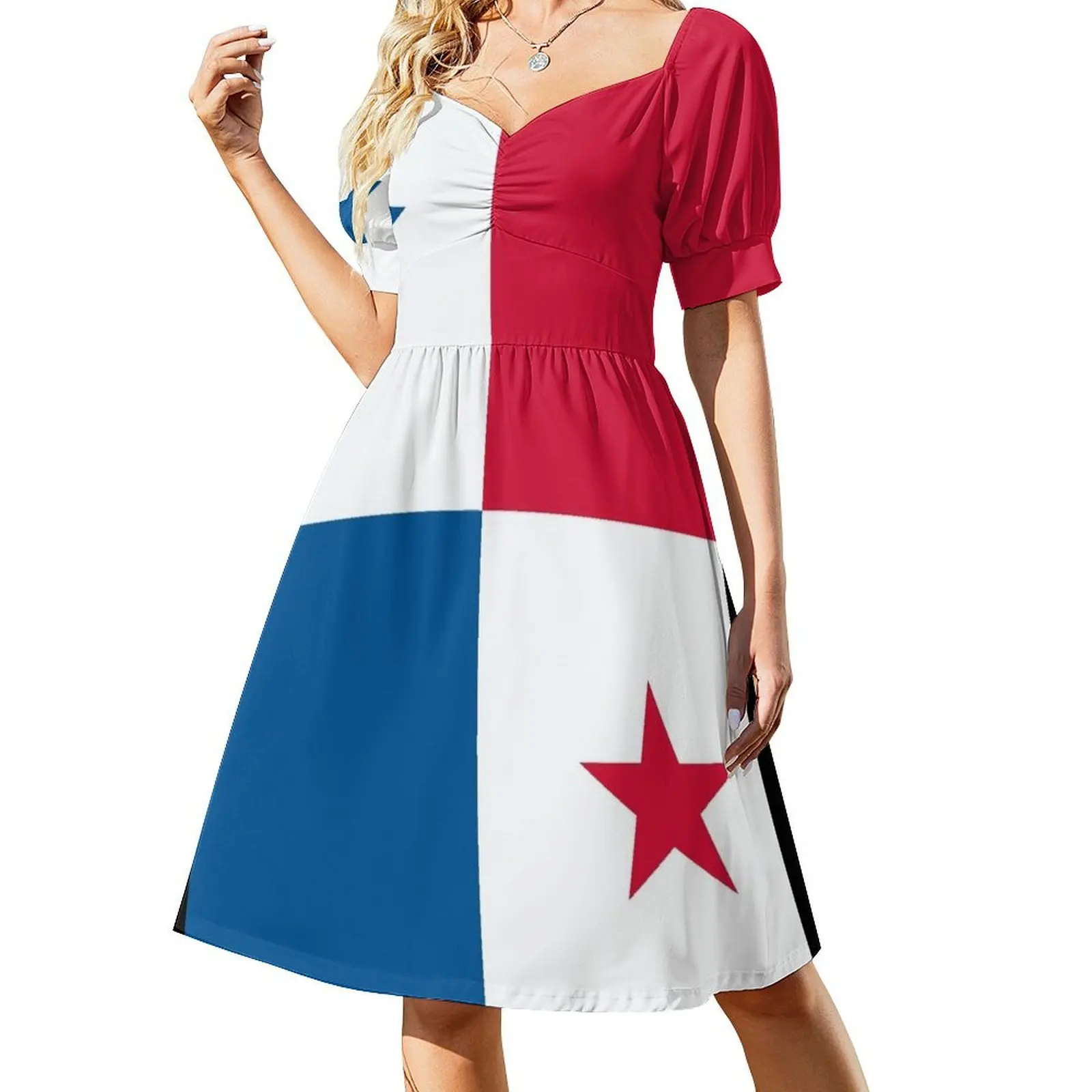 Panama Flag Short-Sleeved Dress party dresses woman elegant women's dresses sale Dress
Panama Flag Short-Sleeved Dress party dresses woman elegant women's dresses sale Dress