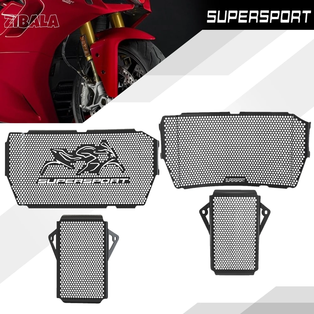 For Ducati SuperSport / S / 939 /939 S/950 /950 S 2017-2025-2026 Motorcycle Radiator Guard Protection Cover Oil Cooler Protector
For Ducati SuperSport / S / 939 /939 S/950 /950 S 2017-2025-2026 Motorcycle Radiator Guard Protection Cover Oil Cooler Protector