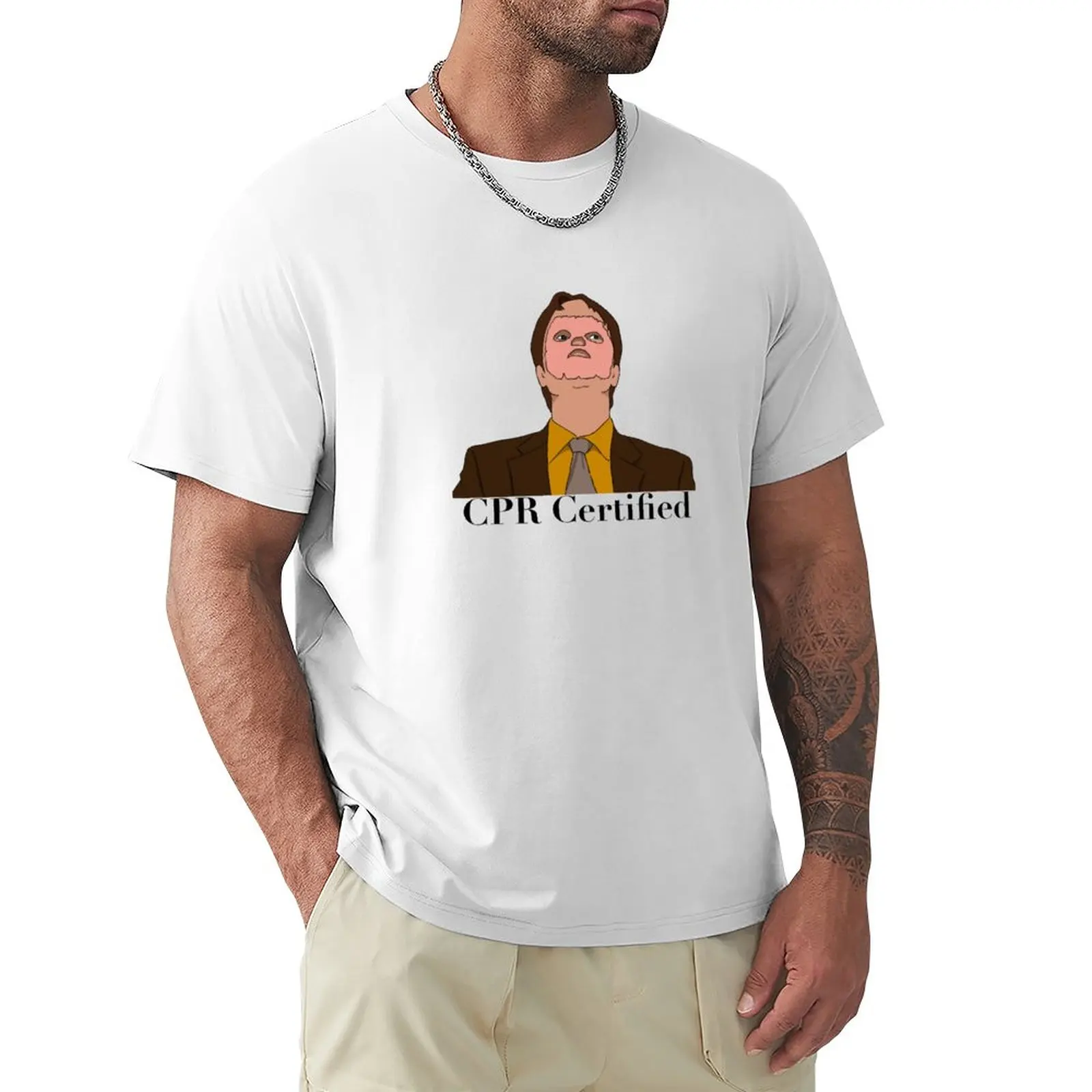 CPR Certified T-Shirt black t shirt plus size t shirts sweat shirt men clothing
CPR Certified T-Shirt black t shirt plus size t shirts sweat shirt men clothing