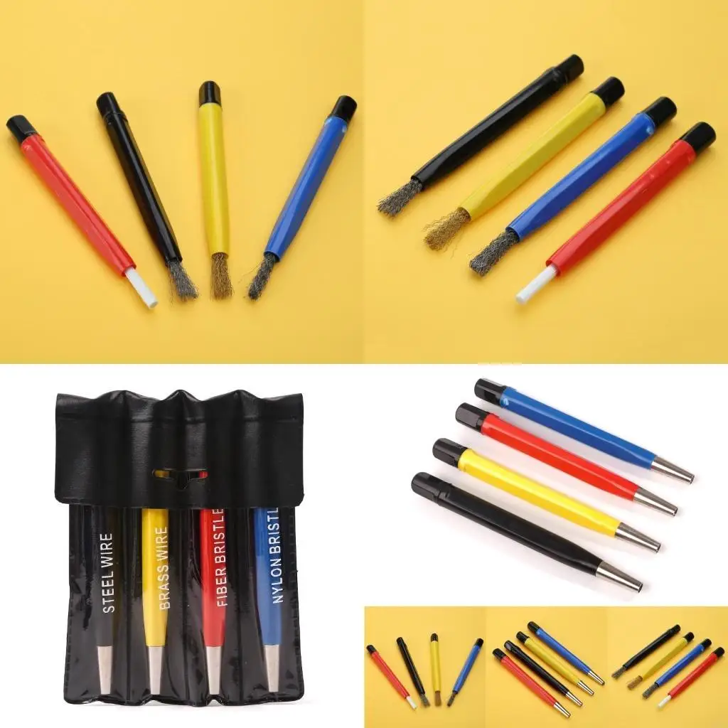 Scratch Brush Pen Set Pre-p Sanding Fiber-glass Steel Brass Nylon Removal Pen
Scratch Brush Pen Set Pre-p Sanding Fiber-glass Steel Brass Nylon Removal Pen