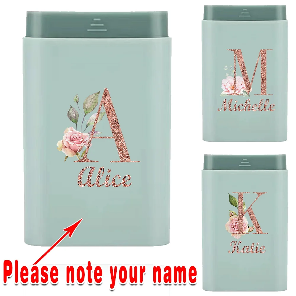 Customized Name Travel Pill Organizer Portable Waterproof Medicine Box Drug Storage Dispenser for Pocket Purse Personalized DIY
Customized Name Travel Pill Organizer Portable Waterproof Medicine Box Drug Storage Dispenser for Pocket Purse Personalized DIY