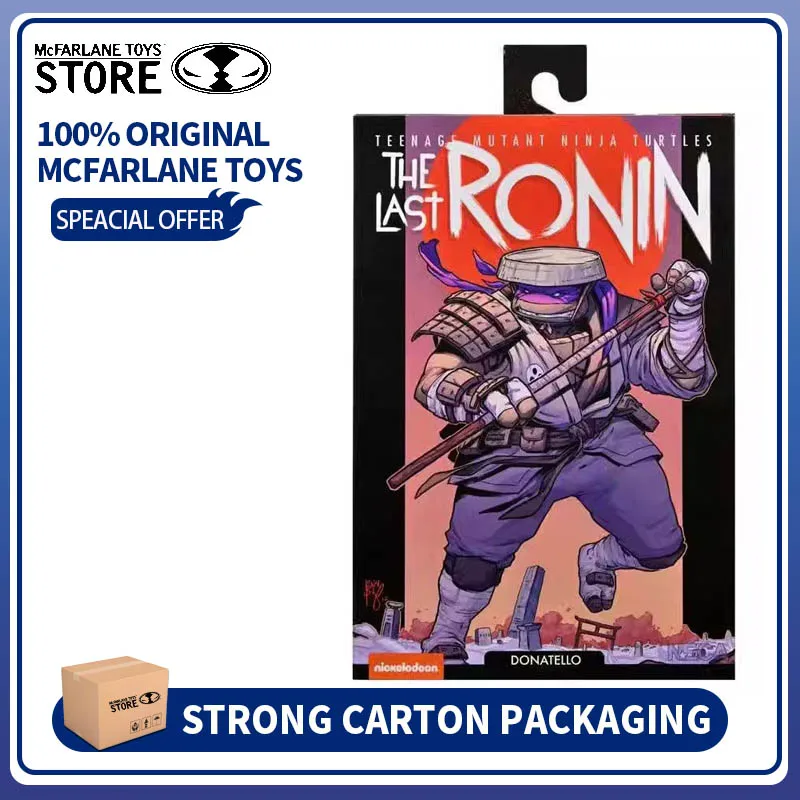 100% оригинальные черепашки NECA Teenage Mutant Ninja The Last Ronin Donatello, фигурка 18 см, аниме-кукла, модель игрушки, украшение
100% оригинальные черепашки NECA Teenage Mutant Ninja The Last Ronin Donatello, фигурка 18 см, аниме-кукла, модель игрушки, украшение