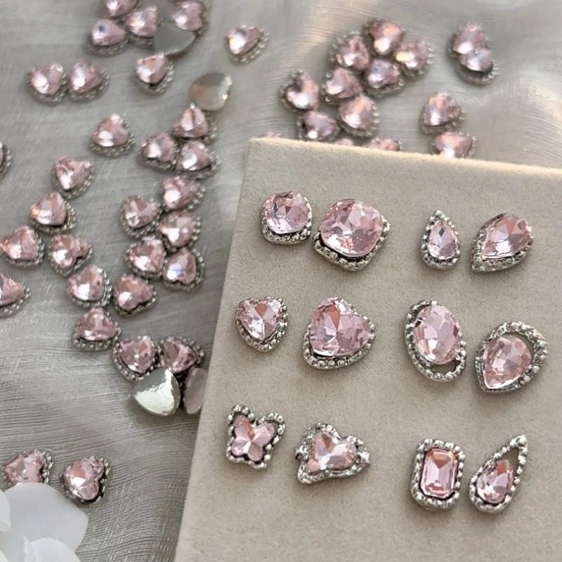 Pink White Crystal Rhinestones Butterfly Square Heart Water Drop Alloy Delicate Nail Art Decorations Manicure Accessory Jewelry
Pink White Crystal Rhinestones Butterfly Square Heart Water Drop Alloy Delicate Nail Art Decorations Manicure Accessory Jewelry
