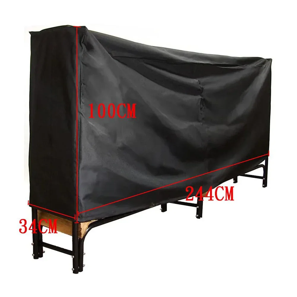 8-Feet Firewood Cover Storage Holder Cover Outdoor 244*34*100CM Firewood Rack Oxford Cloth Protective Cover New
8-Feet Firewood Cover Storage Holder Cover Outdoor 244*34*100CM Firewood Rack Oxford Cloth Protective Cover New
