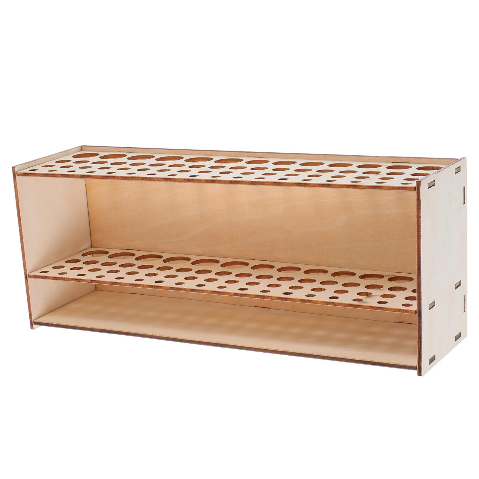Wooden Painting Rack Rustic Multi Functional Desktop Wall Mount Organizer for Paint Brushes Markers and Art Supplies Storage
Wooden Painting Rack Rustic Multi Functional Desktop Wall Mount Organizer for Paint Brushes Markers and Art Supplies Storage