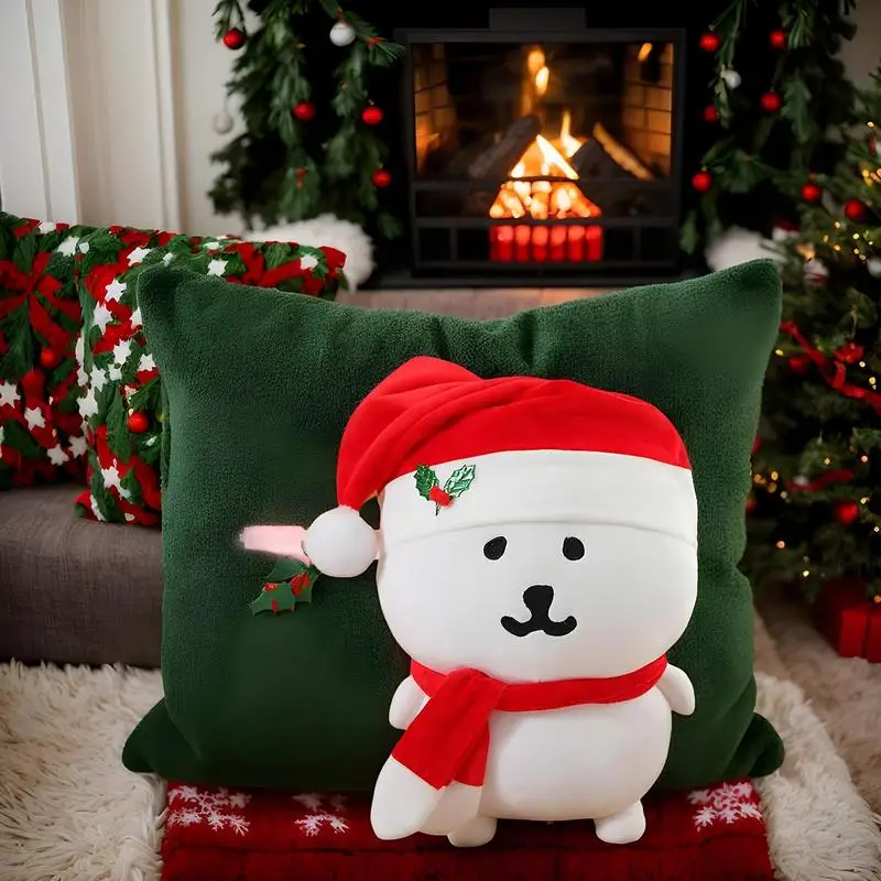 For Refer To Description Cute Christmas Bear Doll Stuffed Animal Plush White Bear Christmas Dolls Small Throw Pillow Lovely
For Refer To Description Cute Christmas Bear Doll Stuffed Animal Plush White Bear Christmas Dolls Small Throw Pillow Lovely