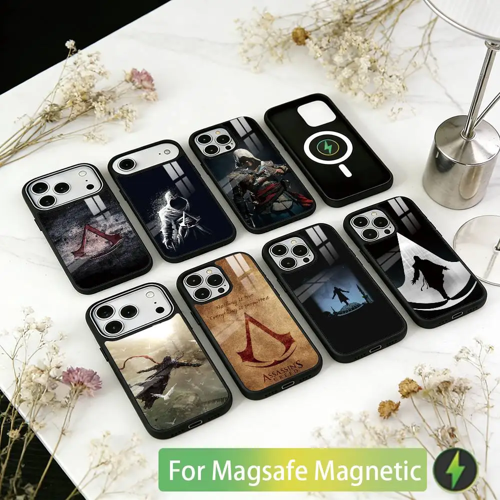 A-Assassins G-Game Phone Case For iPhone17,16,15,14,13,12,11 Plus,Pro Magnetic For Magsafe Wireless Charging
A-Assassins G-Game Phone Case For iPhone17,16,15,14,13,12,11 Plus,Pro Magnetic For Magsafe Wireless Charging