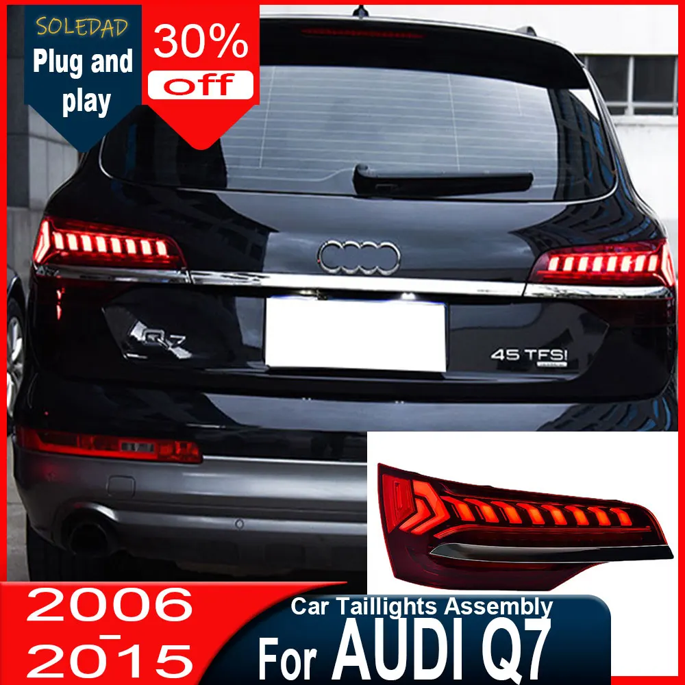 Velo Tail Lamp for AUDI Q7 LED Tail Light 2006 2007 2008 2009 2010-2015 Q7 Rear Fog Brake Turn Signal Automotive Accessories
Velo Tail Lamp for AUDI Q7 LED Tail Light 2006 2007 2008 2009 2010-2015 Q7 Rear Fog Brake Turn Signal Automotive Accessories