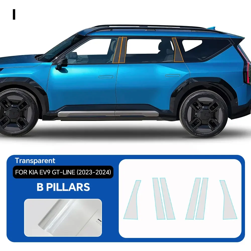 Dla KIA EV9 GT-Line 2023 2024 Folia ochronna na farbę wsteczną do reflektorów samochodowych PreCut TPU PPF B C Zderzak słupkowy
Dla KIA EV9 GT-Line 2023 2024 Folia ochronna na farbę wsteczną do reflektorów samochodowych PreCut TPU PPF B C Zderzak słupkowy