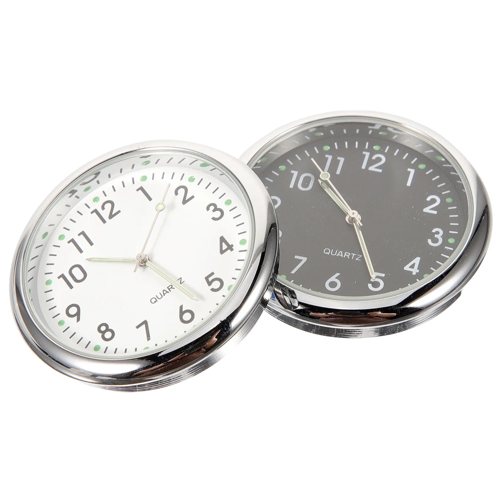 2Pcs Auto Adhesive Car Dashboard Clock Mini Luminous Pointer Car Dash Clock for Safe Driving Time
2Pcs Auto Adhesive Car Dashboard Clock Mini Luminous Pointer Car Dash Clock for Safe Driving Time