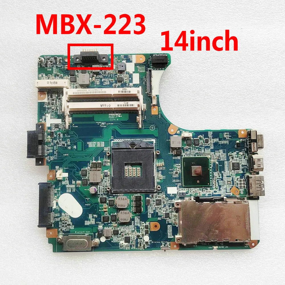 MBX-223 REV 1.0 Материнская плата для ноутбука Sony VPCEB M971 A1771573A Материнская плата для ноутбука 1P-009CJ01-6011 HM55 DDR3
MBX-223 REV 1.0 Материнская плата для ноутбука Sony VPCEB M971 A1771573A Материнская плата для ноутбука 1P-009CJ01-6011 HM55 DDR3