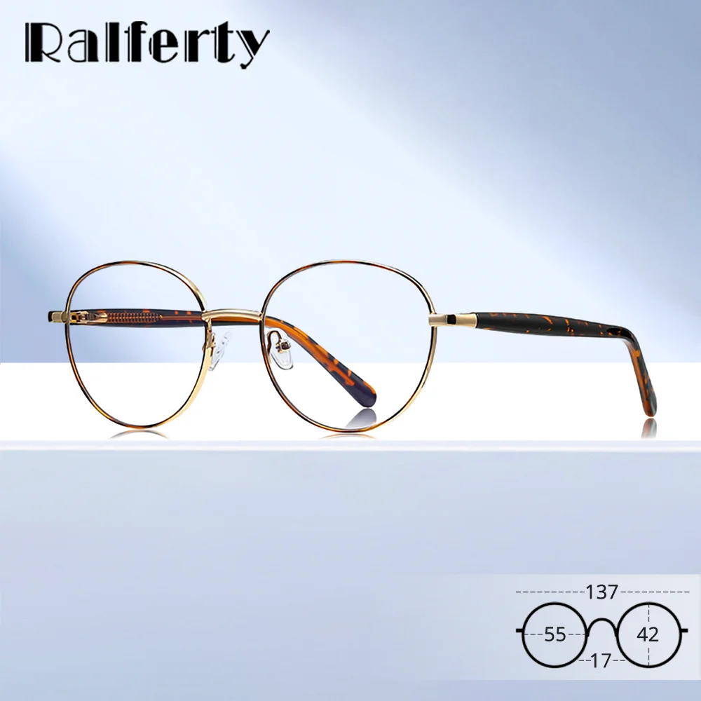 Ralferty Vintage Oval Eyeglasses Frame For Women Blue Light Computer Glasses Women Metal Plano Lens Optical Frames Designer 2025
Ralferty Vintage Oval Eyeglasses Frame For Women Blue Light Computer Glasses Women Metal Plano Lens Optical Frames Designer 2025