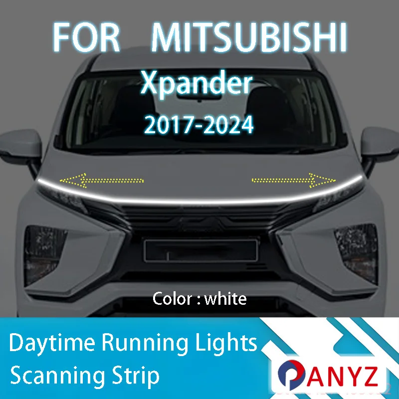 Для Mitsubishi Xpander 2017-2024 новые светодиодные дневные ходовые огни сканирования запуска капота автомобиля DRL направляющая декоративная лампа окружающего света 12 В
Для Mitsubishi Xpander 2017-2024 новые светодиодные дневные ходовые огни сканирования запуска капота автомобиля DRL направляющая декоративная лампа окружающего света 12 В