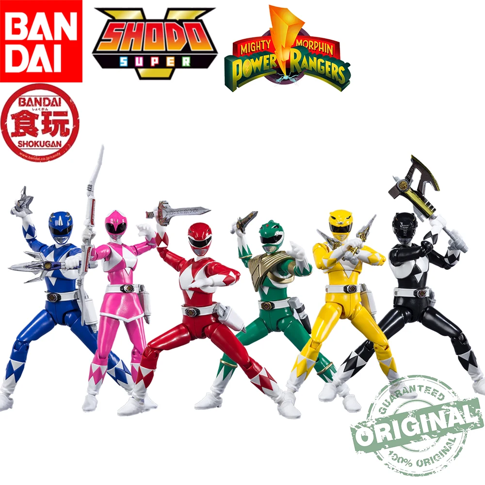 In Stock Original Bandai Shodo Super Kyouryuu Sentai Zyuranger Mighty Morphin Power Rangers Collectible Action Figures Model Toy
In Stock Original Bandai Shodo Super Kyouryuu Sentai Zyuranger Mighty Morphin Power Rangers Collectible Action Figures Model Toy