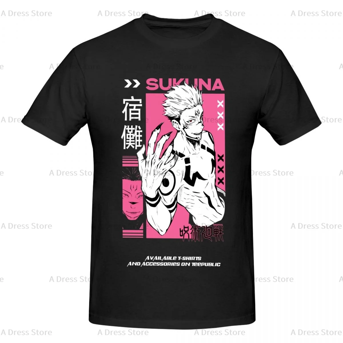 Ultimate King Of Curses Men's round neck T-shirt,Japanese Anime Oversized print Tee Shirt,Short Sleeve T shirt round Gift
Ultimate King Of Curses Men's round neck T-shirt,Japanese Anime Oversized print Tee Shirt,Short Sleeve T shirt round Gift