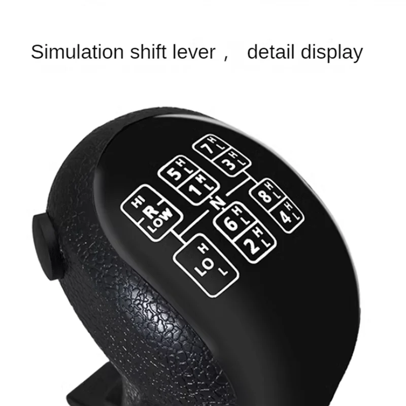 ABUM-PC USB High Low Gear Simulator Shifter Knob For Logitech G923 G29 G27 G25 For ATS ETS2 Truck Simulator Games
ABUM-PC USB High Low Gear Simulator Shifter Knob For Logitech G923 G29 G27 G25 For ATS ETS2 Truck Simulator Games