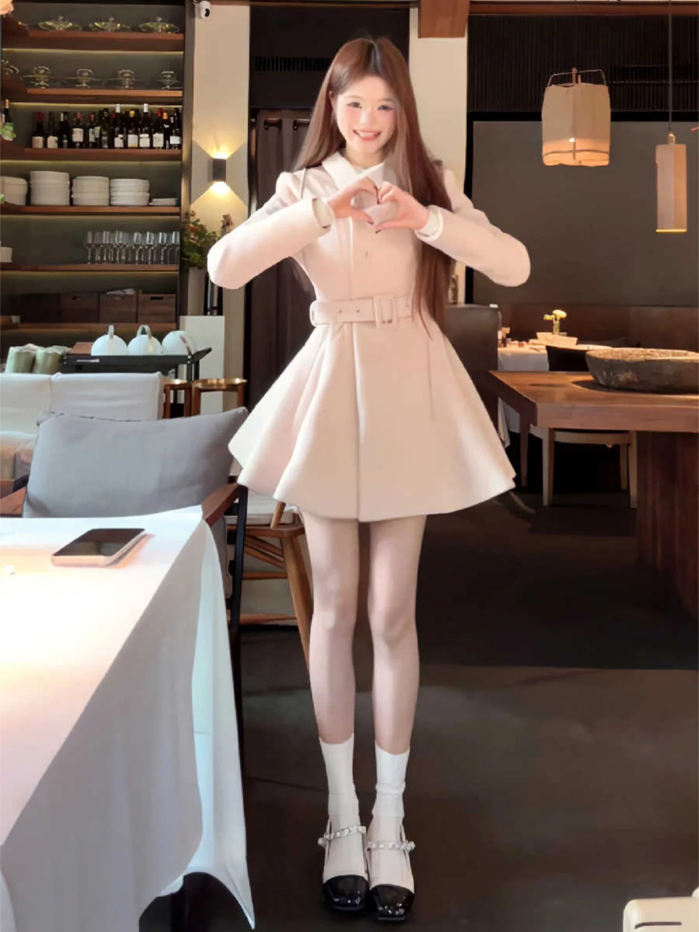 Sweet Collar Woolen Coat Korean Sle Slim Fit Long Sve Women's Faion Spring 2026 Anti-Uv UV Protection ort Skirt
Sweet Collar Woolen Coat Korean Sle Slim Fit Long Sve Women's Faion Spring 2026 Anti-Uv UV Protection ort Skirt