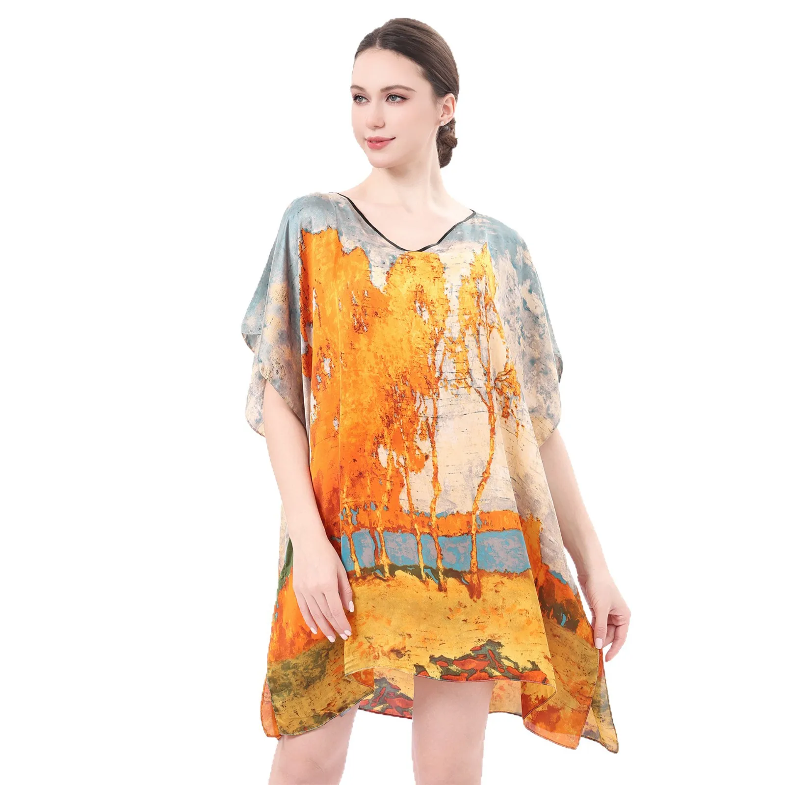 Summer Women's Poncho Outdoor Photography Cape Fashion Pullover Travel Sunscreen Shawl Gift Cloak New Style P2
Summer Women's Poncho Outdoor Photography Cape Fashion Pullover Travel Sunscreen Shawl Gift Cloak New Style P2