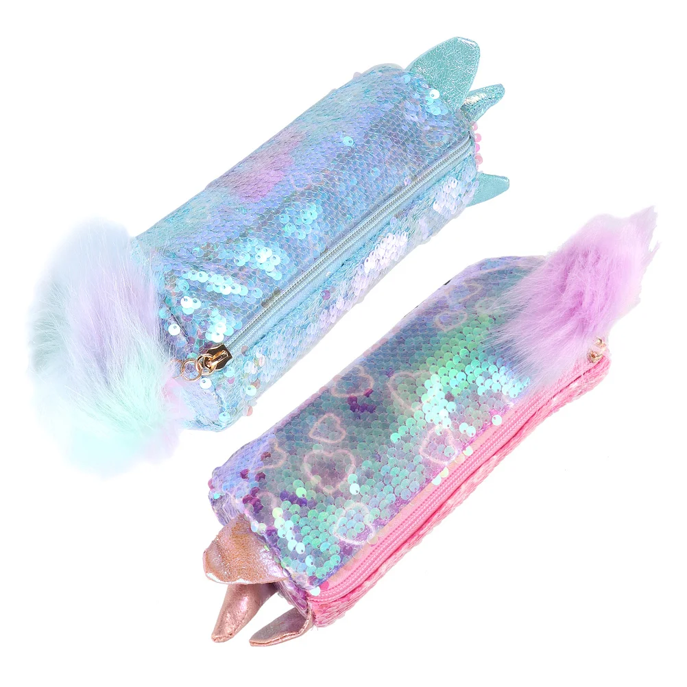 2pcs Sequins Pen Bag Pen Case Stationery Cute Animal Bag Organizer Pencil Pouch Cartoon School Supplies Storage
2pcs Sequins Pen Bag Pen Case Stationery Cute Animal Bag Organizer Pencil Pouch Cartoon School Supplies Storage