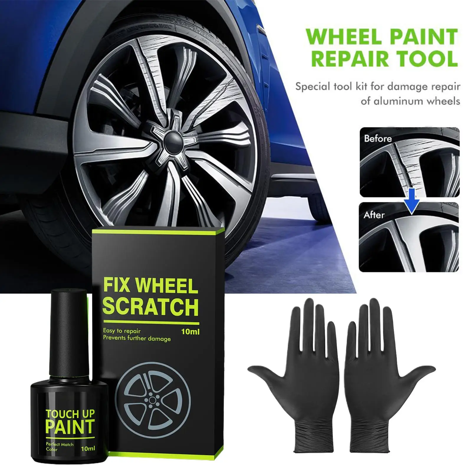 Для Tesla Model Y/3 комплект для ремонта царапин на ободе 10 мл автоаксессуар с перчатками губка автомобильная краска ремонт царапин для автомобилей
Для Tesla Model Y/3 комплект для ремонта царапин на ободе 10 мл автоаксессуар с перчатками губка автомобильная краска ремонт царапин для автомобилей