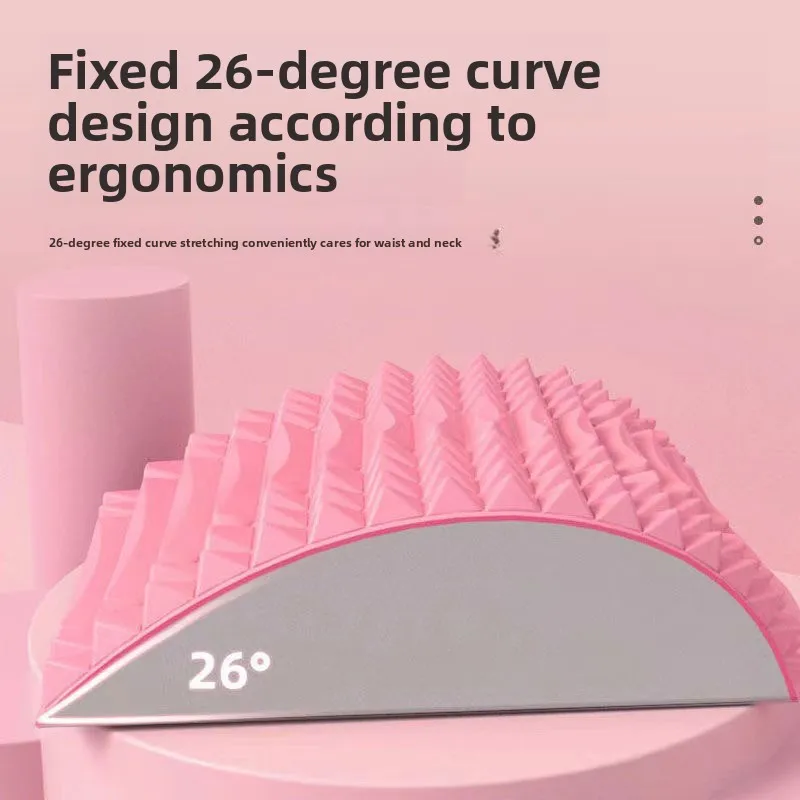 Back Stretcher Neck Massager For Herniated Disc Pain Relief Relax Posture Corrector Lumbar Pad Cervical Traction Massage Pillow
Back Stretcher Neck Massager For Herniated Disc Pain Relief Relax Posture Corrector Lumbar Pad Cervical Traction Massage Pillow