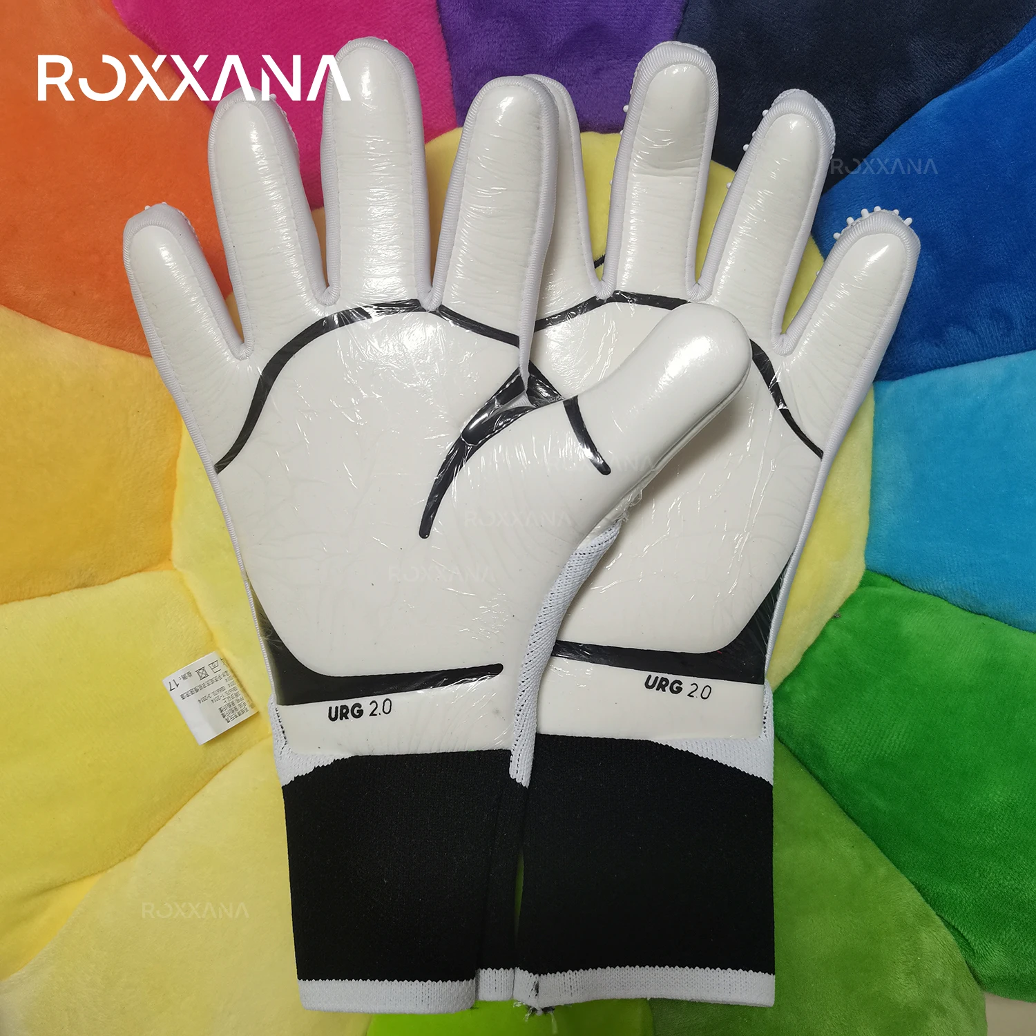 ROXXANA Durable Soccer Goalkeeper Gloves Adult Youth Latex Anti Slip High Performance Protective Wear Resistant Training Match.
ROXXANA Durable Soccer Goalkeeper Gloves Adult Youth Latex Anti Slip High Performance Protective Wear Resistant Training Match.