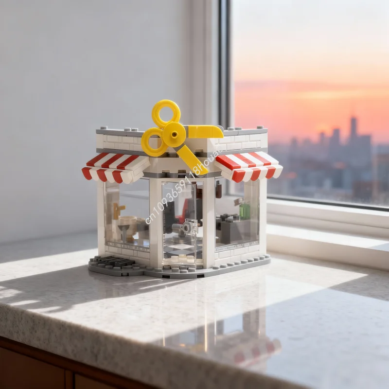 232pcs MOC Town Prohibition Barbershop Model Building Blocks Architecture Toy Festival Gift Assemble Creative Idea Education
232pcs MOC Town Prohibition Barbershop Model Building Blocks Architecture Toy Festival Gift Assemble Creative Idea Education