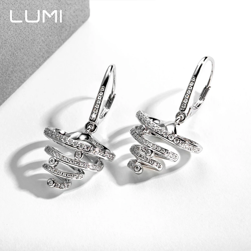 Stylish 925 Sterling Silver Tornado Twist Eardrop D color VVS1 Moissanite Elegant Unique Earrings for Unisex Gift
Stylish 925 Sterling Silver Tornado Twist Eardrop D color VVS1 Moissanite Elegant Unique Earrings for Unisex Gift