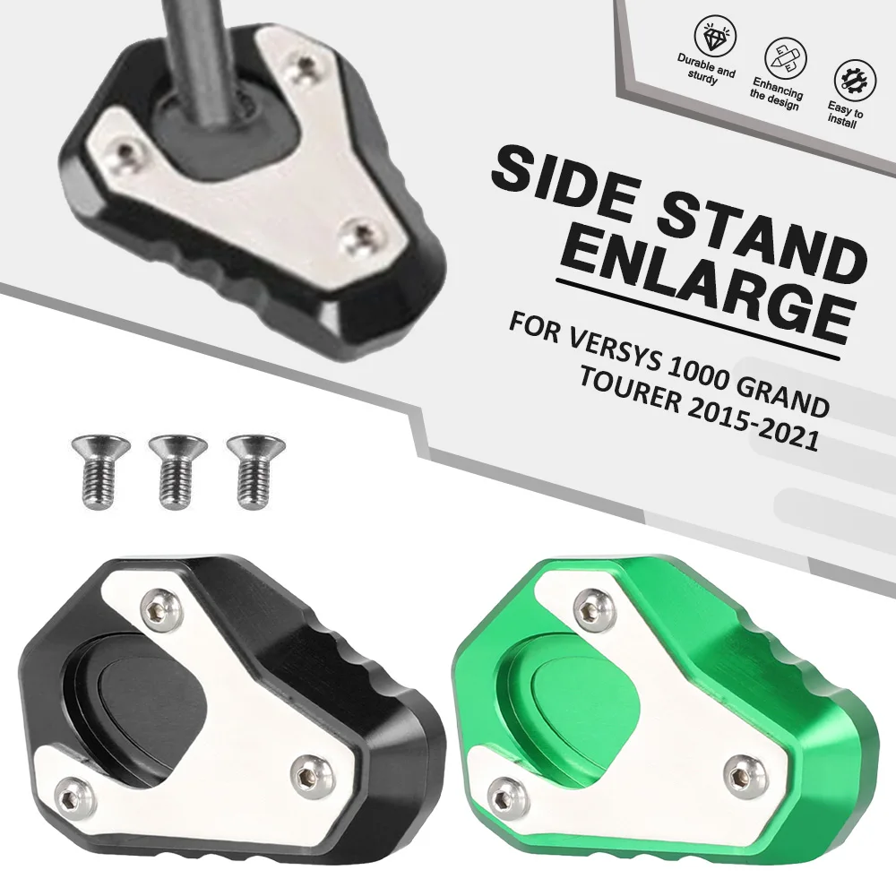 FOR Kawasaki Versys 1000 Grand Tourer 2015-2021 Motorcycle Kickstand Extension Plate Foot Side Stand Enlarger Pad Support Plate
FOR Kawasaki Versys 1000 Grand Tourer 2015-2021 Motorcycle Kickstand Extension Plate Foot Side Stand Enlarger Pad Support Plate