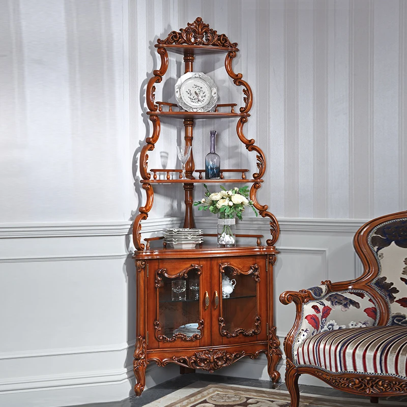 Corner Cabinet Double Door Corner Wine Cabinet Living Room Decoration Cabinet
Corner Cabinet Double Door Corner Wine Cabinet Living Room Decoration Cabinet