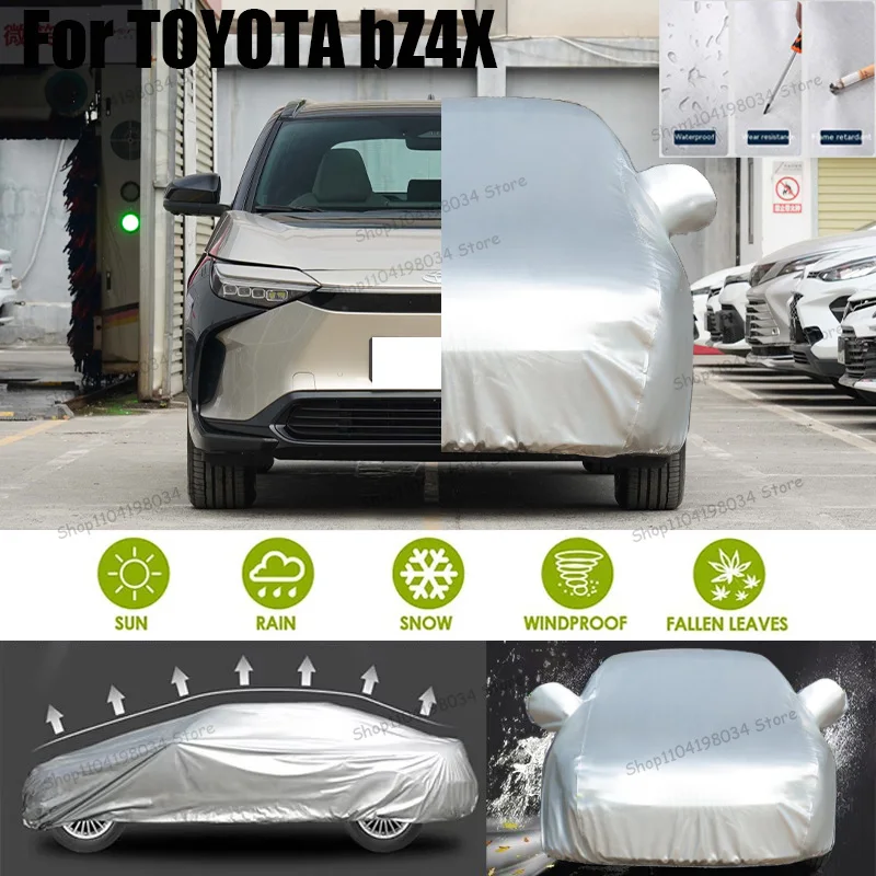 Для TOYOTA bZ4X автозапчасти, защита от снега, пыли, солнцезащитный крем, защита от ультрафиолета, антипилинг, краска и защита от дождевой воды 210t, автомобильный чехол
Для TOYOTA bZ4X автозапчасти, защита от снега, пыли, солнцезащитный крем, защита от ультрафиолета, антипилинг, краска и защита от дождевой воды 210t, автомобильный чехол