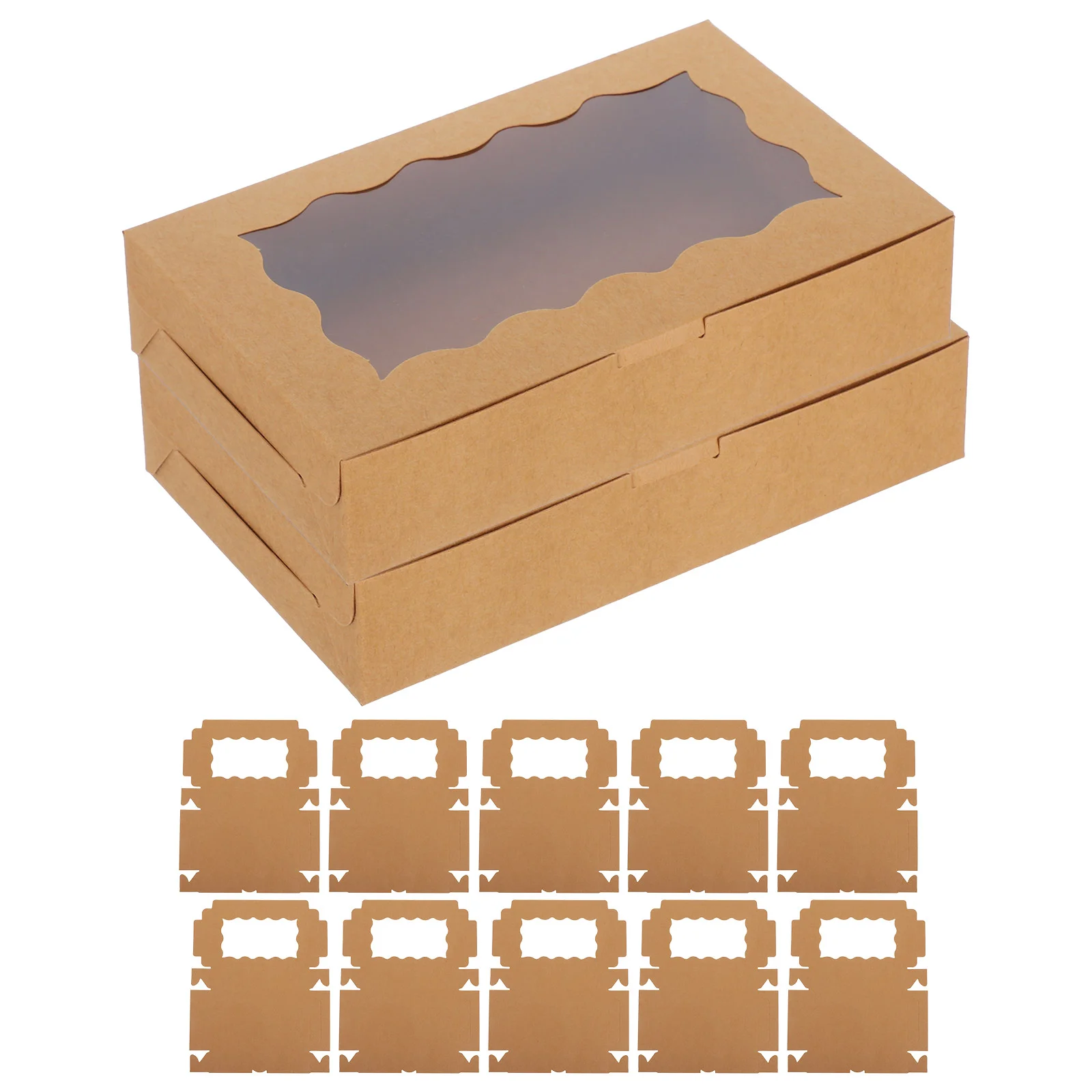 12 Pcs Pastry Packaging Box Food Containers Bakery Boxes for Cookies Biscuit Paper Cake Pop Cupcake
12 Pcs Pastry Packaging Box Food Containers Bakery Boxes for Cookies Biscuit Paper Cake Pop Cupcake