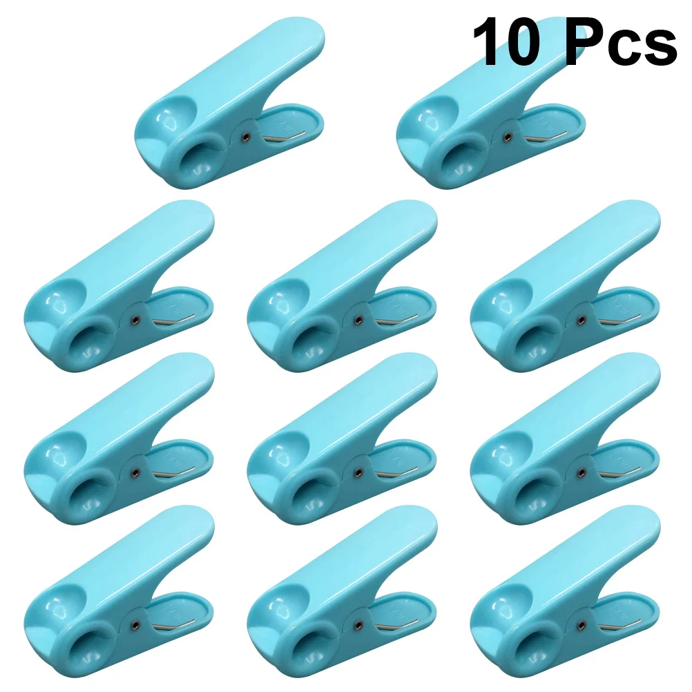 10Pcs Snack Bag Sealer ABS Plastic Clips Portable for Home Kitchen Office Skyblue Snack Bag Clips Clamps Clothespin
10Pcs Snack Bag Sealer ABS Plastic Clips Portable for Home Kitchen Office Skyblue Snack Bag Clips Clamps Clothespin