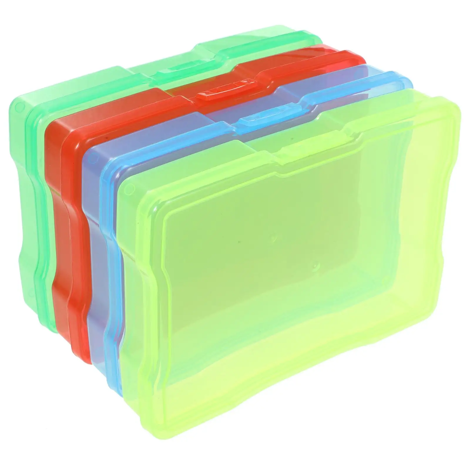 4 Pcs Photo Storage Box 4x6 Inch Multi-functional Clear PP Material Cards Keeper Greeting Card Box Postcards Pictures Holder
4 Pcs Photo Storage Box 4x6 Inch Multi-functional Clear PP Material Cards Keeper Greeting Card Box Postcards Pictures Holder