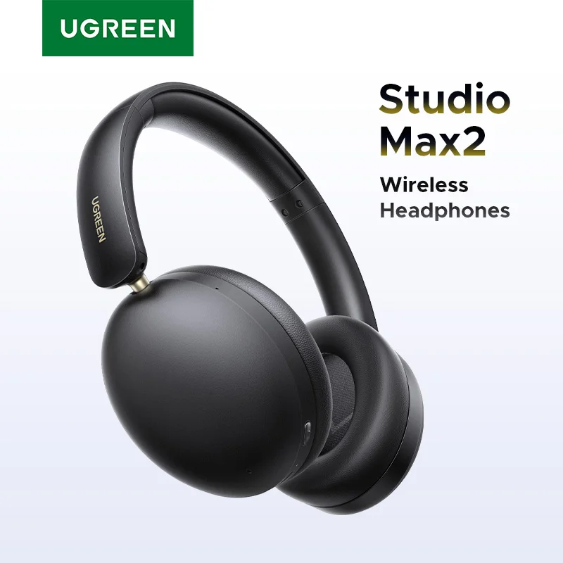 UGREEN Studio Max2 Беспроводные Bluetooth-наушники, временем воспроизведения 80 часов, Hi-Fi стерео наушники-вкладыши с микрофоном, Bluetooth 5.4
UGREEN Studio Max2 Беспроводные Bluetooth-наушники, временем воспроизведения 80 часов, Hi-Fi стерео наушники-вкладыши с микрофоном, Bluetooth 5.4