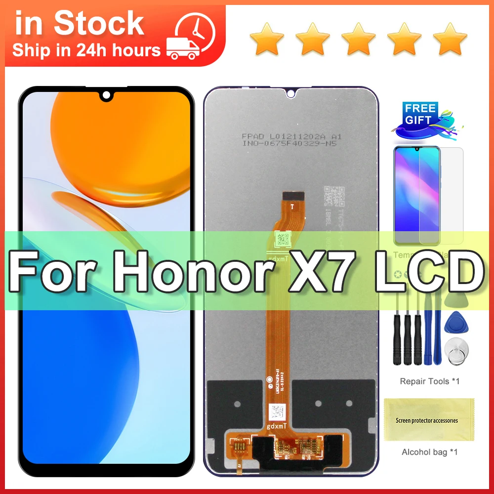 ЖК-дисплей 6,74 дюйма для Honor X7, сменный сенсорный экран с дигитайзером для Honor X7 CMA-LX2, CMA-LX1, CMA-LX3, экран с рамкой
ЖК-дисплей 6,74 дюйма для Honor X7, сменный сенсорный экран с дигитайзером для Honor X7 CMA-LX2, CMA-LX1, CMA-LX3, экран с рамкой