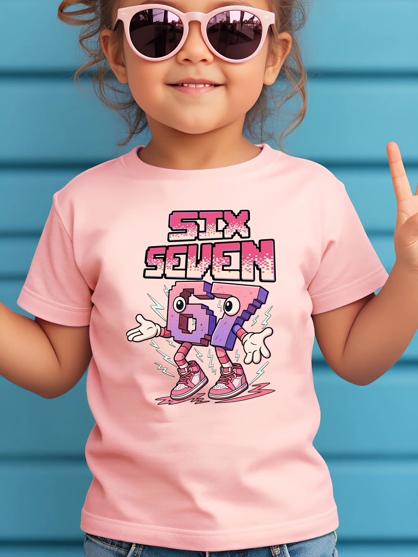 New Funny Six Seven Italian Brainrot 67 Number Graphic Print T-Shirt Boy/Girl Summer Short Sleeved Kids Comfortable Tshirt Top
New Funny Six Seven Italian Brainrot 67 Number Graphic Print T-Shirt Boy/Girl Summer Short Sleeved Kids Comfortable Tshirt Top