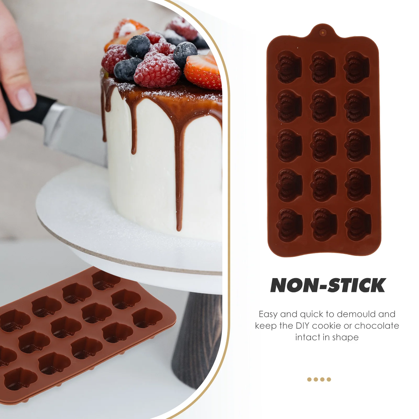 Silicone Chocolate Mold Baking Shapes Tool Cake Molds Candy Making Sweets Number Multi Purpose Creative Gadgets Non Stick Easy
Silicone Chocolate Mold Baking Shapes Tool Cake Molds Candy Making Sweets Number Multi Purpose Creative Gadgets Non Stick Easy