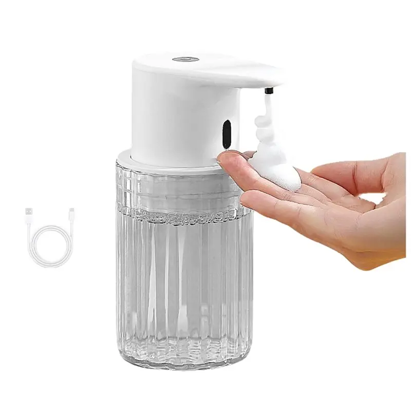 【Только сегодня】Автоматический бесконтактный дозатор пены для мыла, 300 мл, перезаряжаемый, для ванной комнаты и кухни, дозатор для мыла для рук
【Только сегодня】Автоматический бесконтактный дозатор пены для мыла, 300 мл, перезаряжаемый, для ванной комнаты и кухни, дозатор для мыла для рук