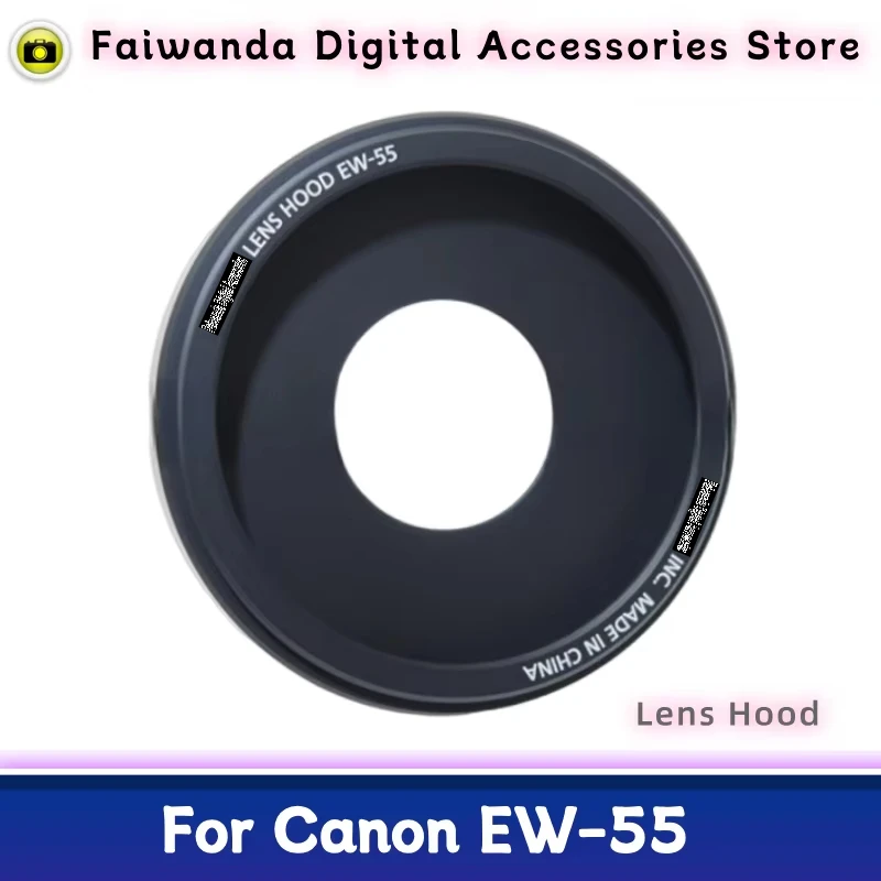 New Original Genuine Front Lens Hood EW-55 For Canon RF 28mm F2.8 STM Camera Lens 55mm
New Original Genuine Front Lens Hood EW-55 For Canon RF 28mm F2.8 STM Camera Lens 55mm